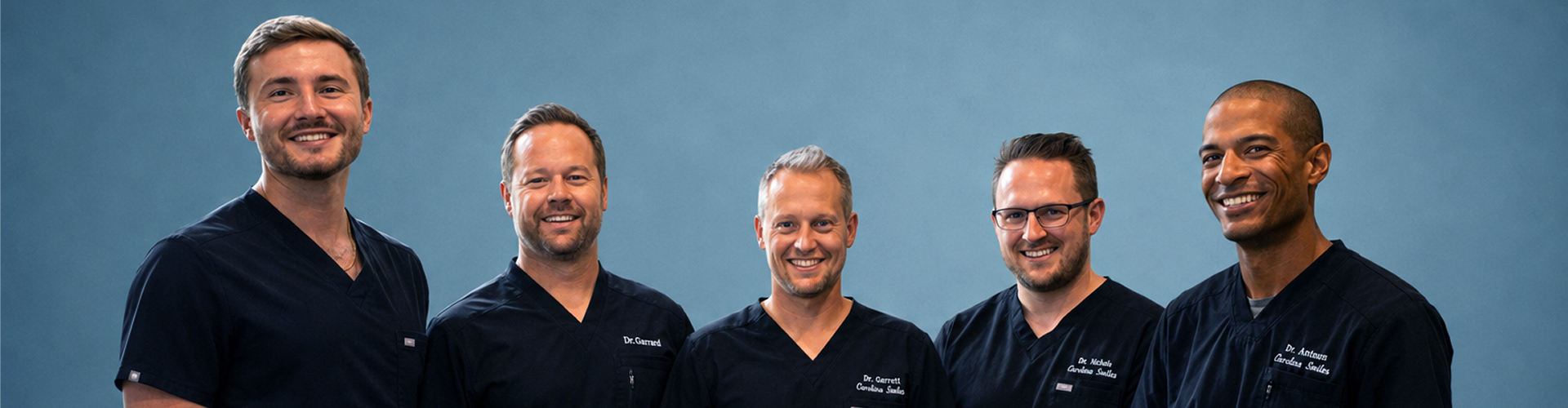 Our dentists at Carolina Smiles Family Dental